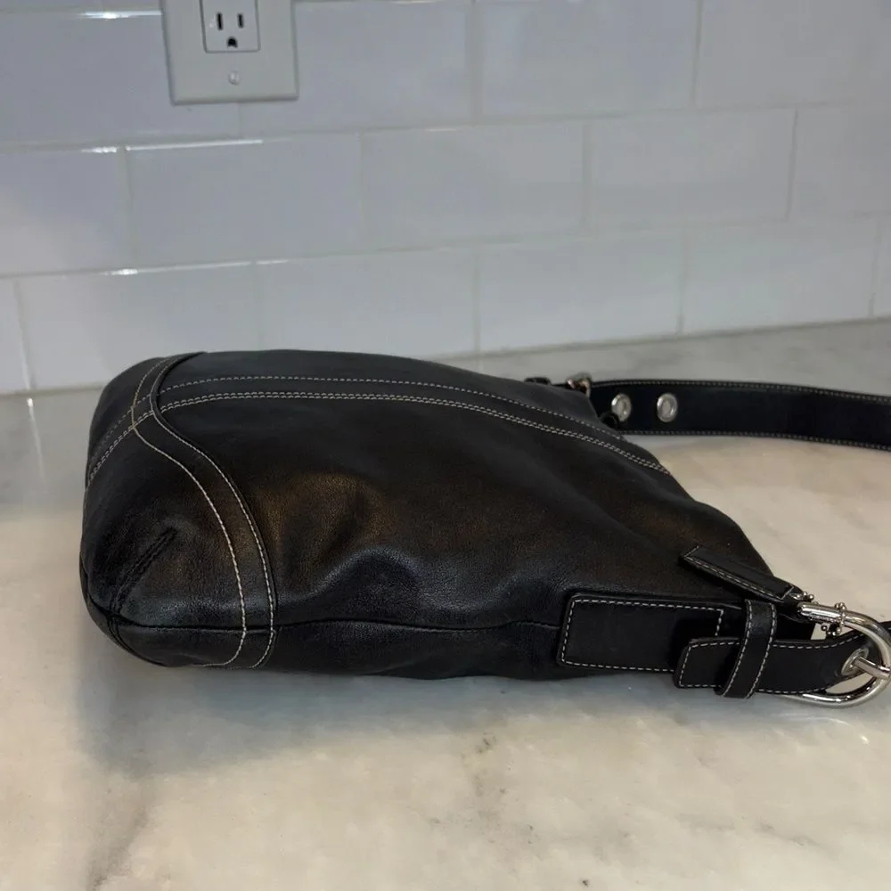 Coach Bag Purse Handbag Leather Vintage Y2K Slim Soho Hobo Crossbody Shoulder